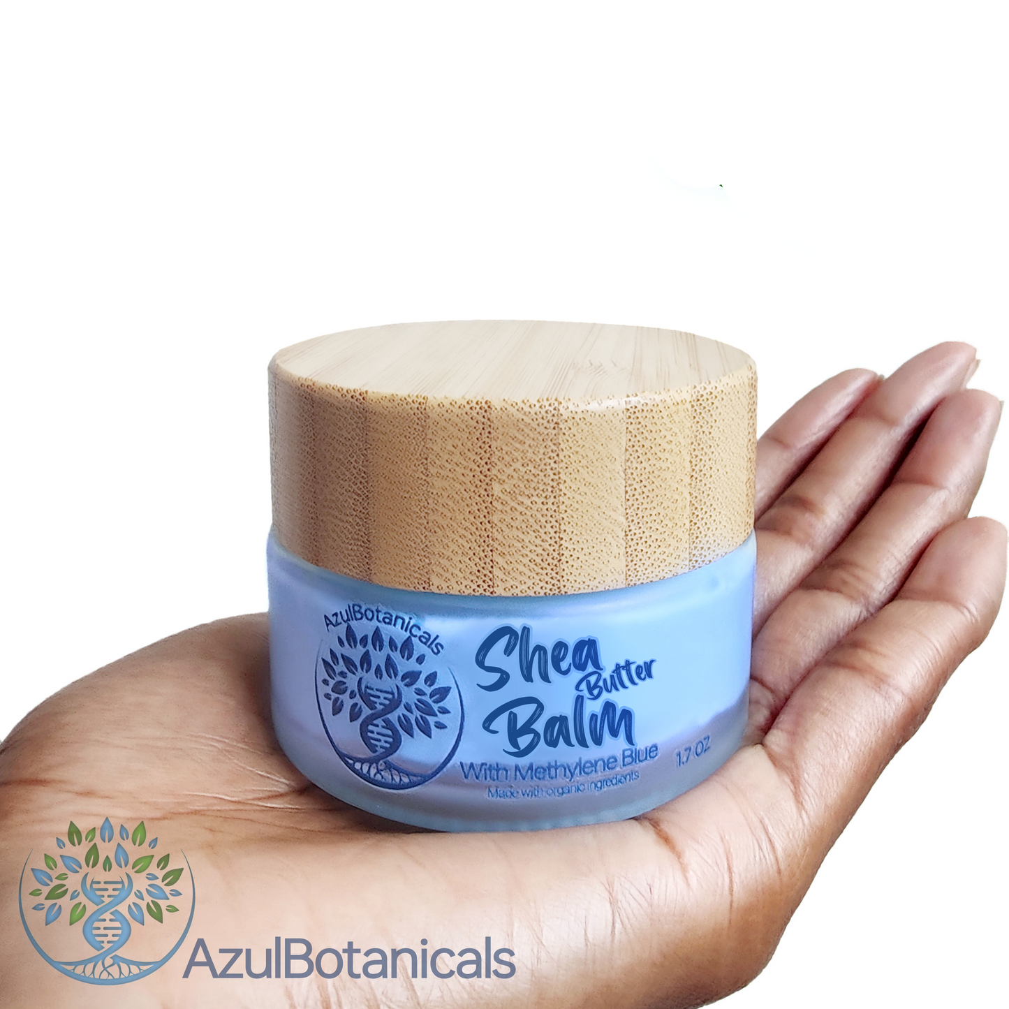 Vegan Whipped Shea Butter Balm Infused With Methylene Blue Organic Ingredients