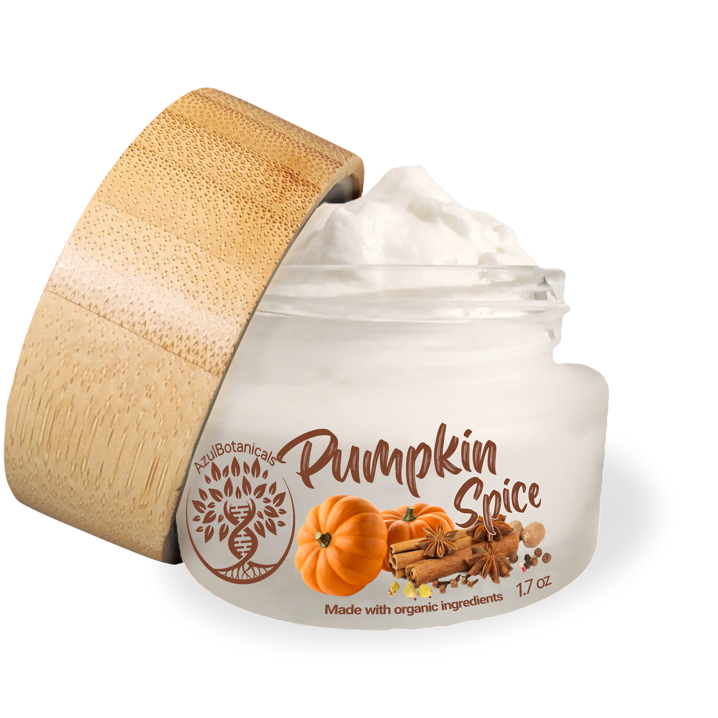 Seasonal Scent, Pumpkin Spice Tallow Balm, with Pumpkin Seed Oil, Calendula Oil, Honey and Pumkin Spice Essential Oil Blend, All Organic Ingredients (1.7 oz)