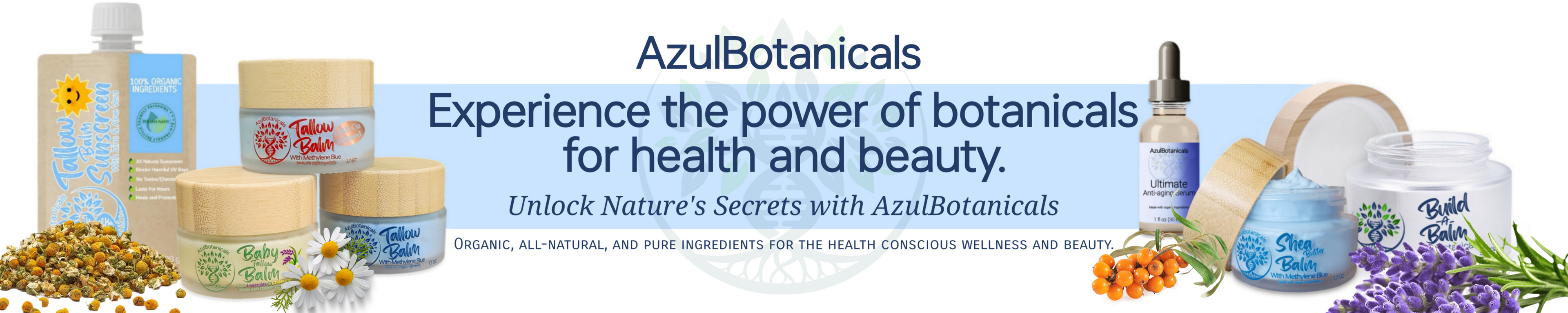 Azulbotanicals home organic all-natural products