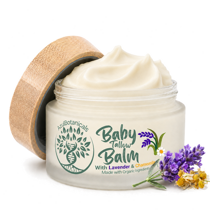 Baby Balm with Lavender Leaf and Chamomile Extract, For Babies and Sensitive Skin