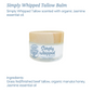 Try One Small Size or Sample All Four Balms, Each 1 oz Glass Jars
