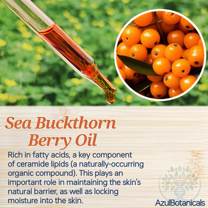 sea buckthorn berry oil for sensitive skin rashes babies