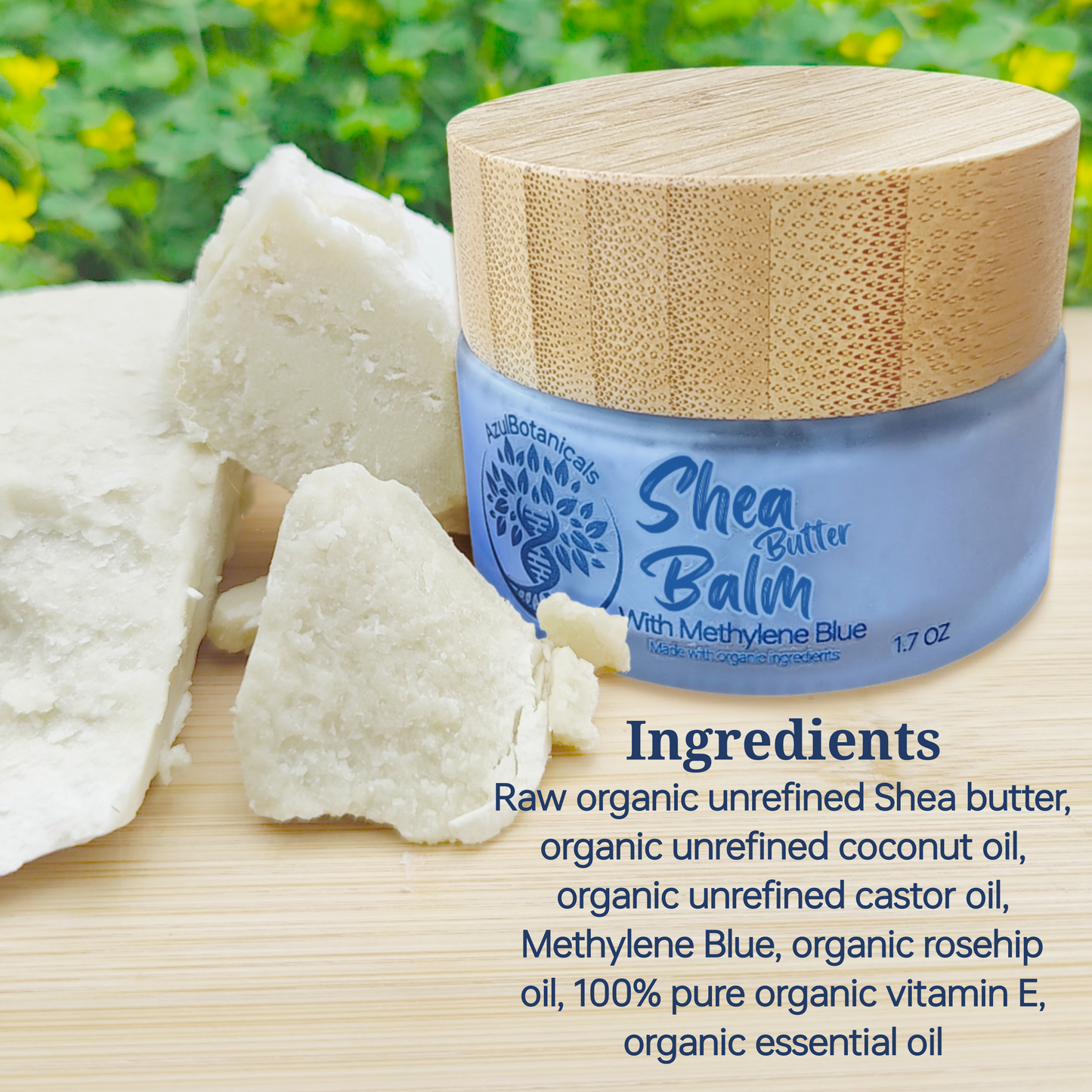 Shea butter balm vegan skincare