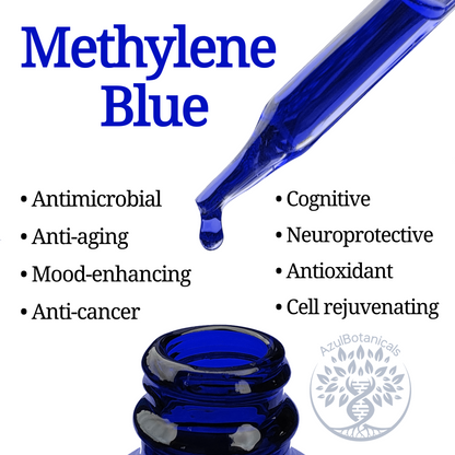 topical Methylene Blue benefits azulbotanicals eczema acne inflammation