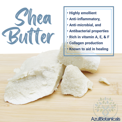 topical shea butter benefits on the skin azulbotanicals skincare