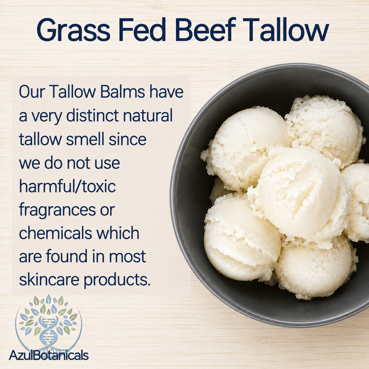 Frankly Vanilla Whipped Tallow Balm with Frankincense & Vanilla